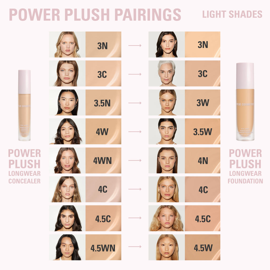 kyliecosmetics Power Plush Foundation & Concealer Duo