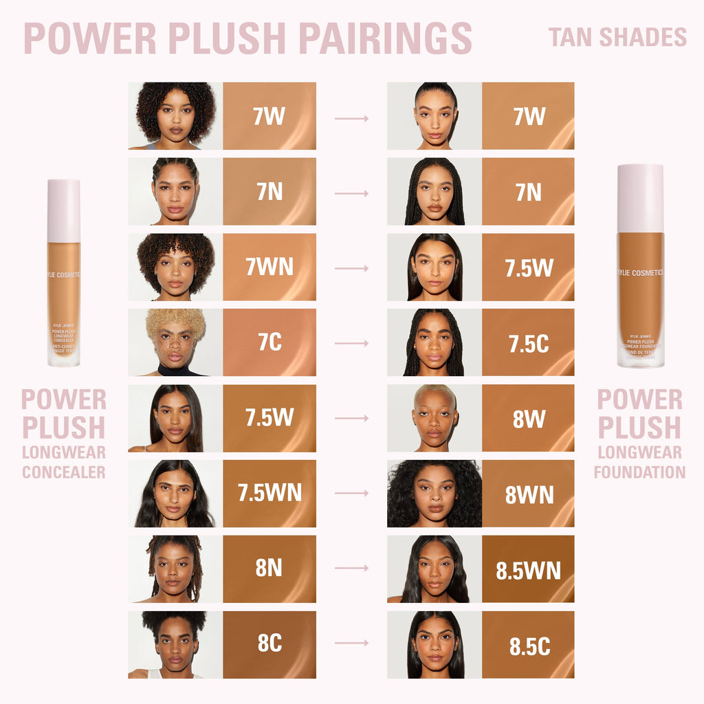 kyliecosmetics Power Plush Foundation & Concealer Duo