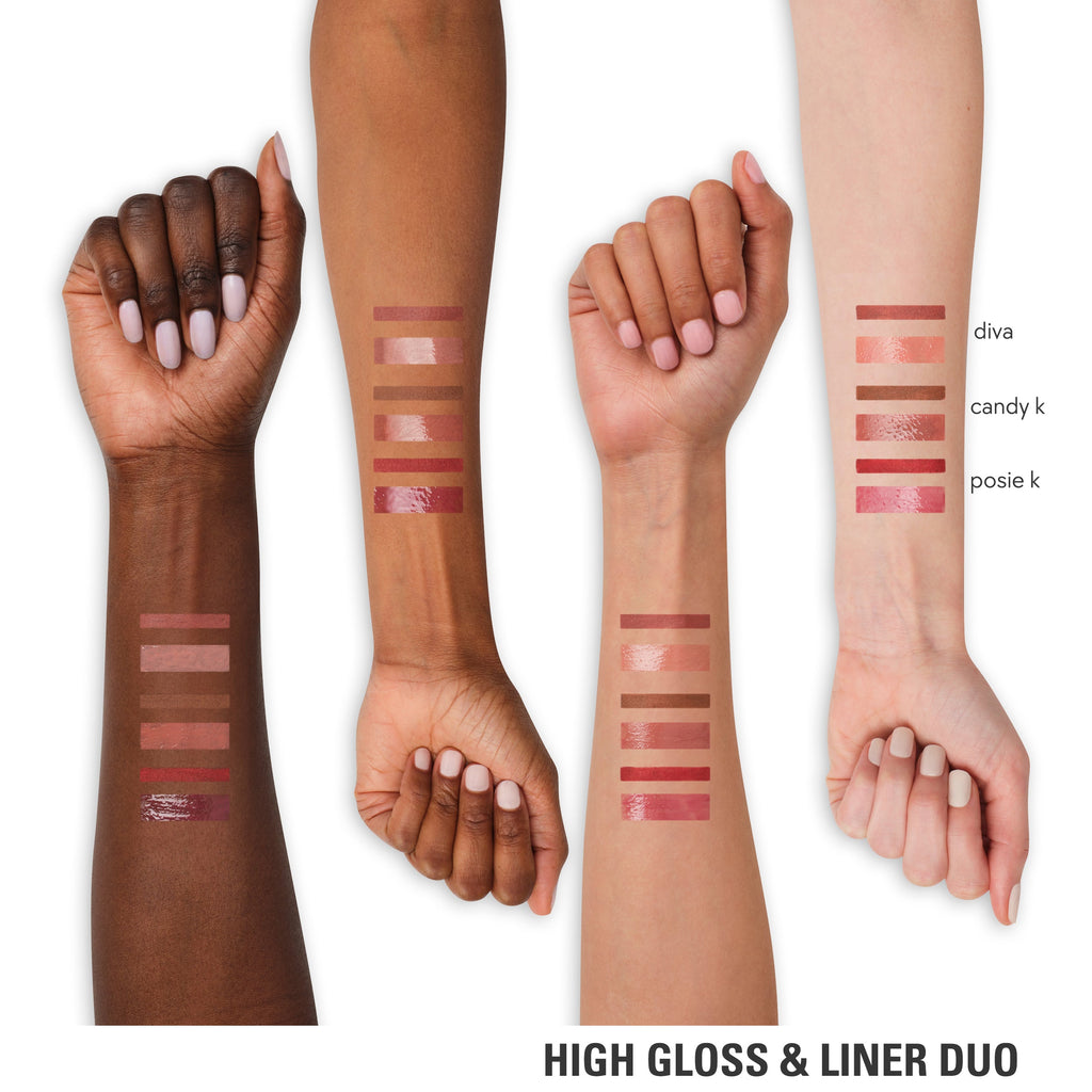 kyliecosmetics High Gloss & Liner Duo