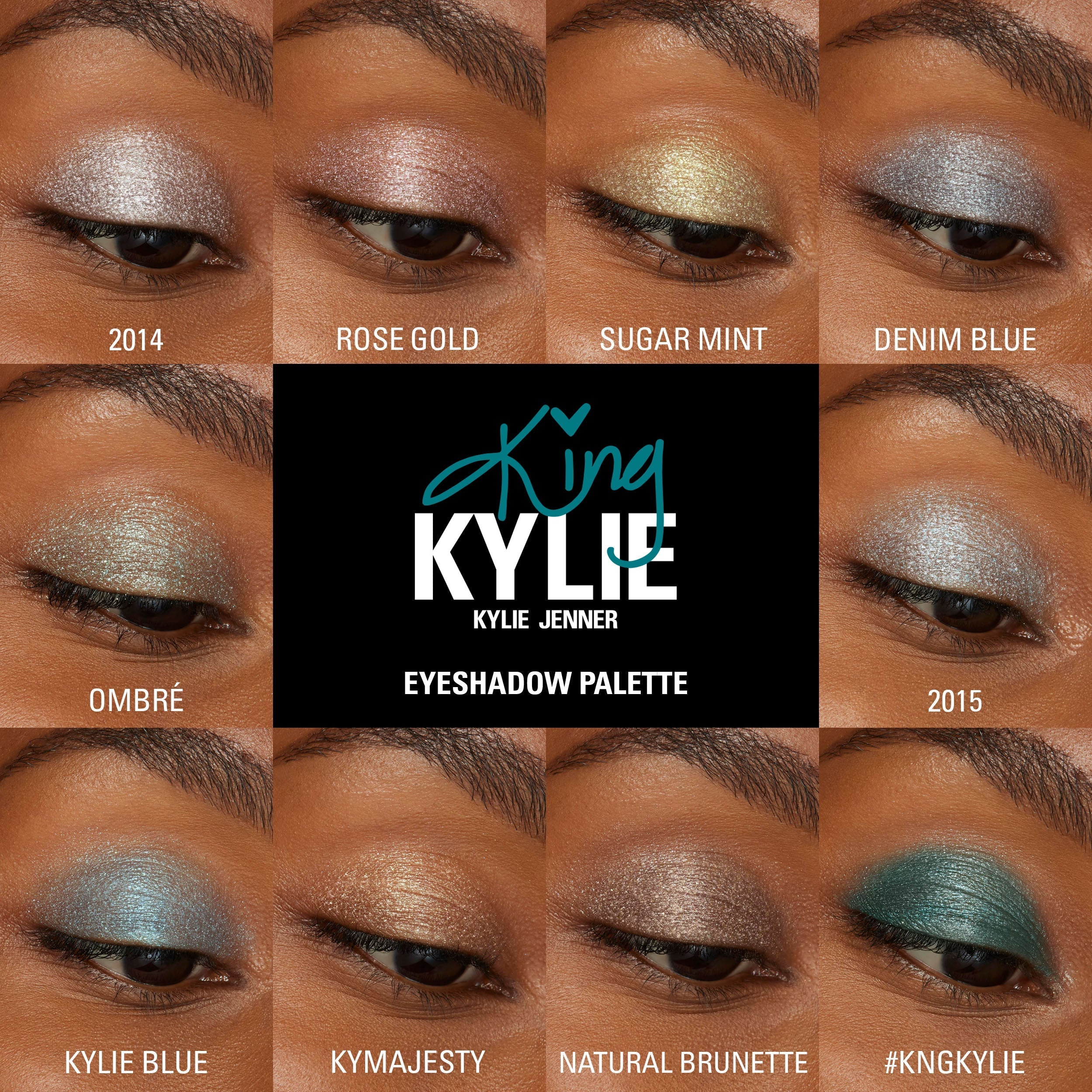 kyliecosmetics The King Kylie Eyeshadow Palette