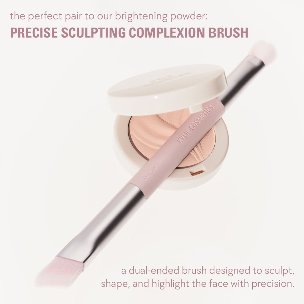 kyliecosmetics Brightening Powder & Brush Duo