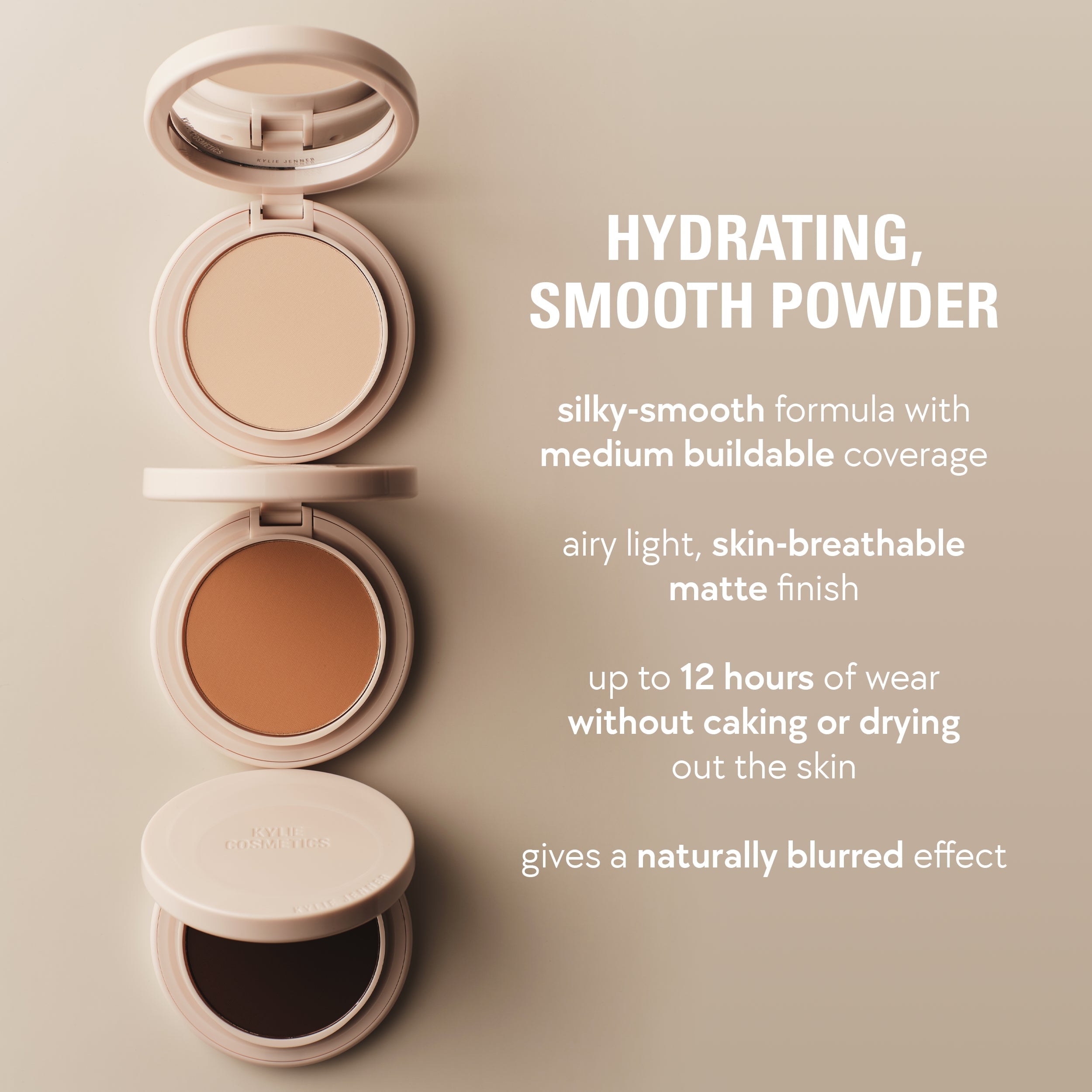 kyliecosmetics Natural Blur Powder Foundation & Skin Tint Blurring Elixir Duo