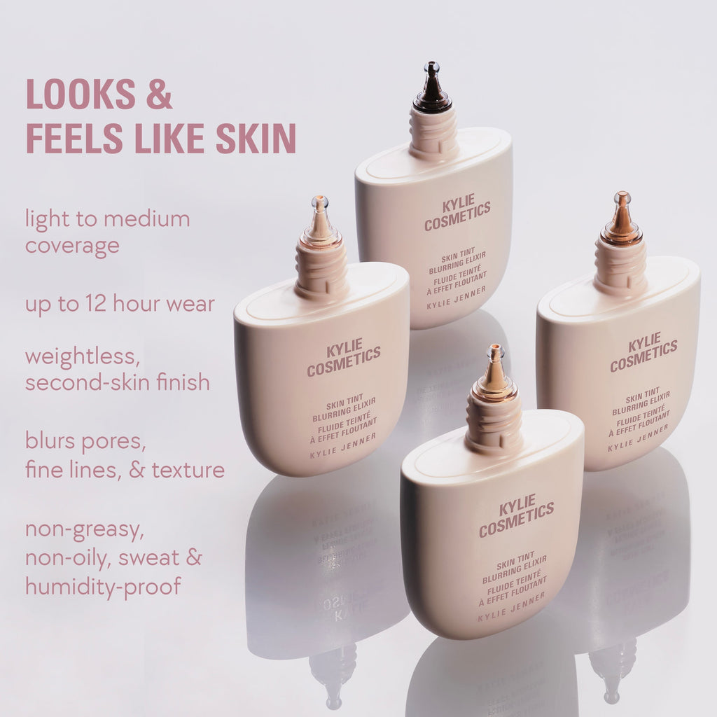kyliecosmetics Natural Blur Powder Foundation & Skin Tint Blurring Elixir Duo