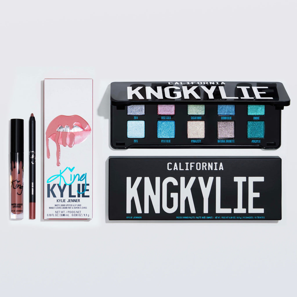 kyliecosmetics King Kylie Palette + Matte Lip Kit Duo