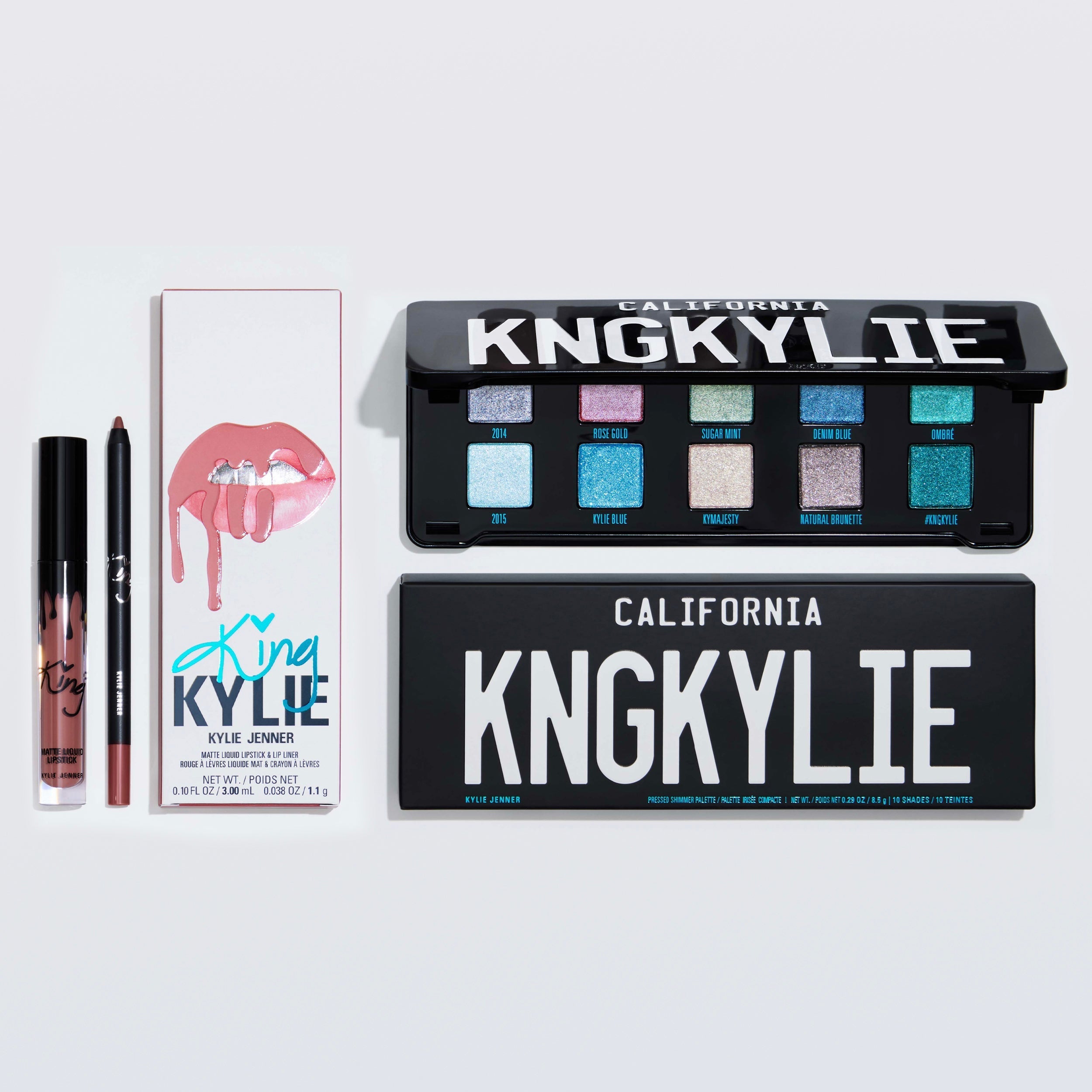 kyliecosmetics King Kylie Palette + Matte Lip Kit Duo