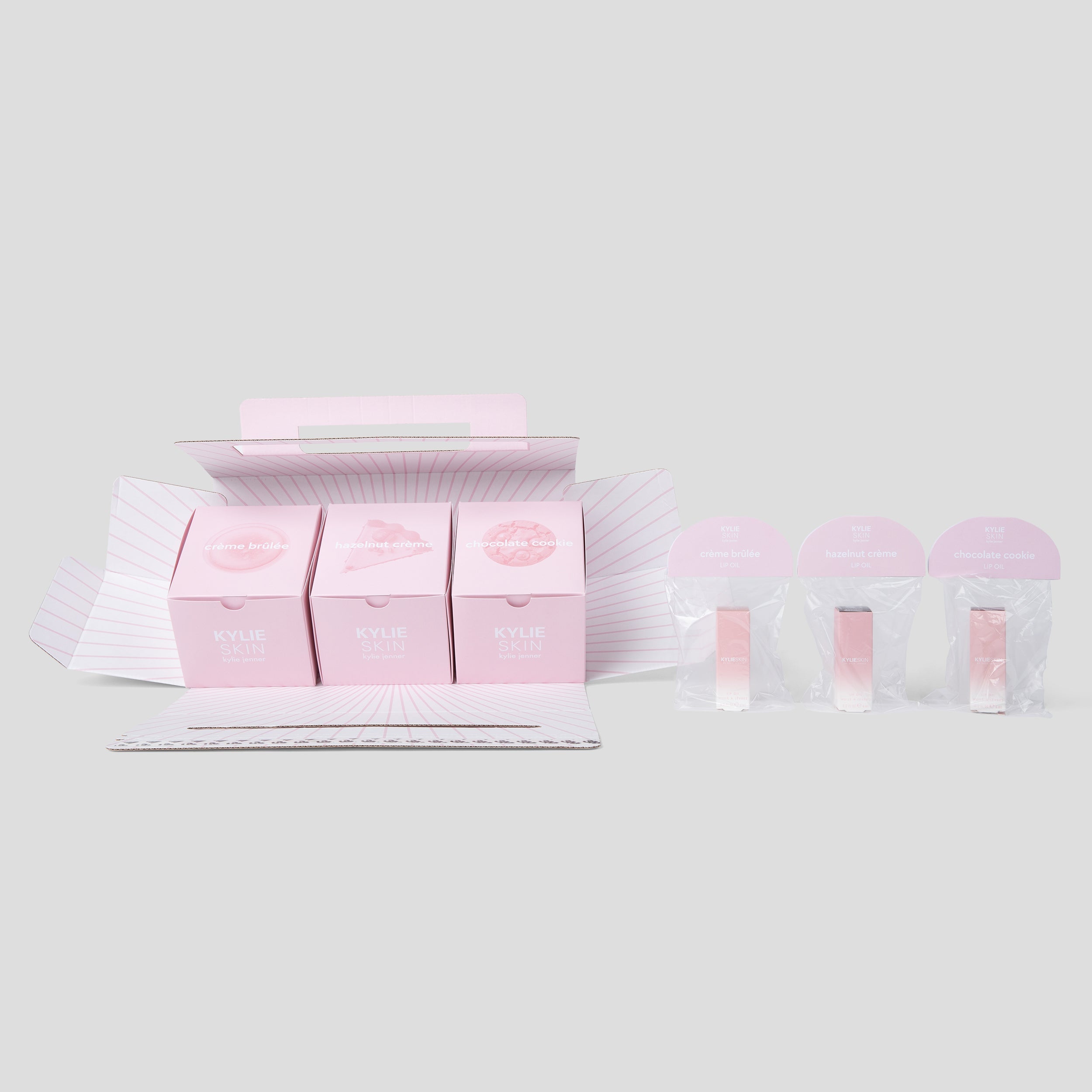 kyliecosmetics Lip Oil Desserts PR Box