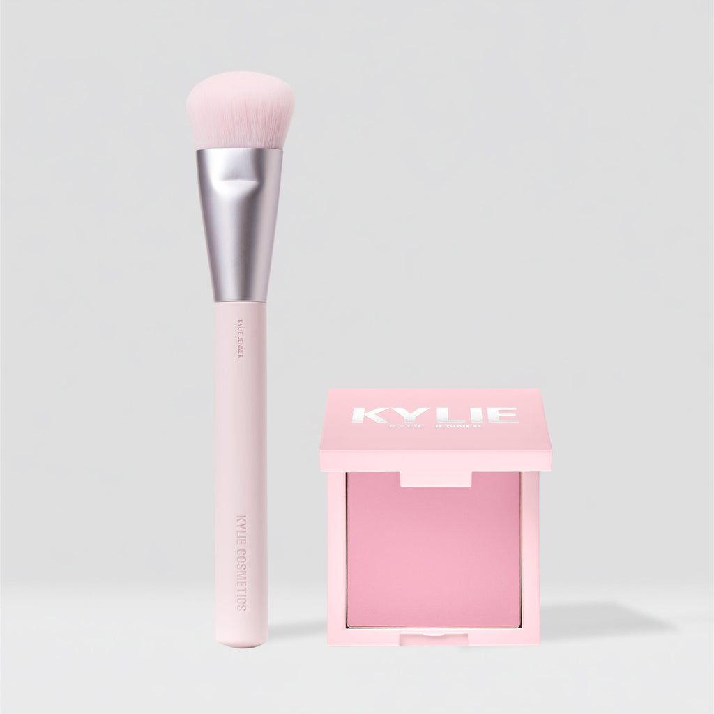 kyliecosmetics Pressed Blush Powder & Brush Duo