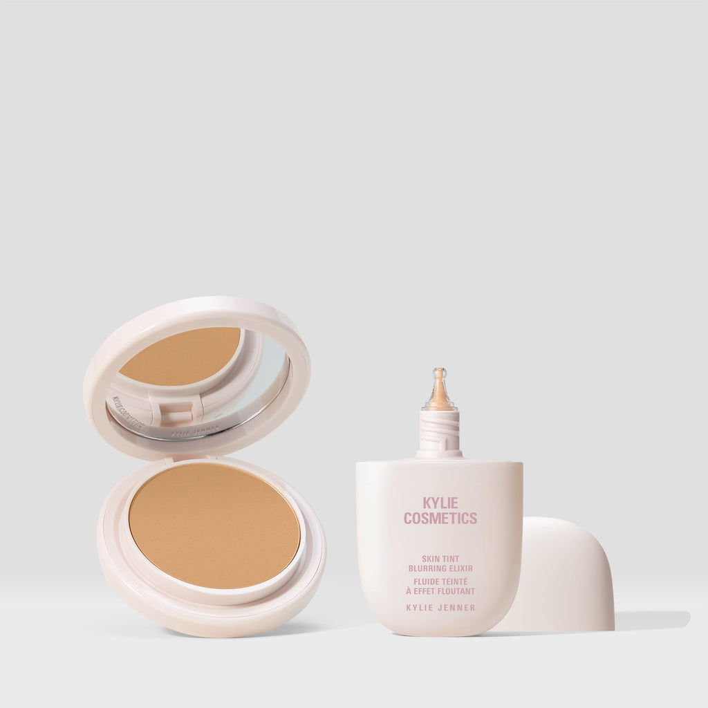 kyliecosmetics Natural Blur Powder Foundation & Skin Tint Blurring Elixir Duo