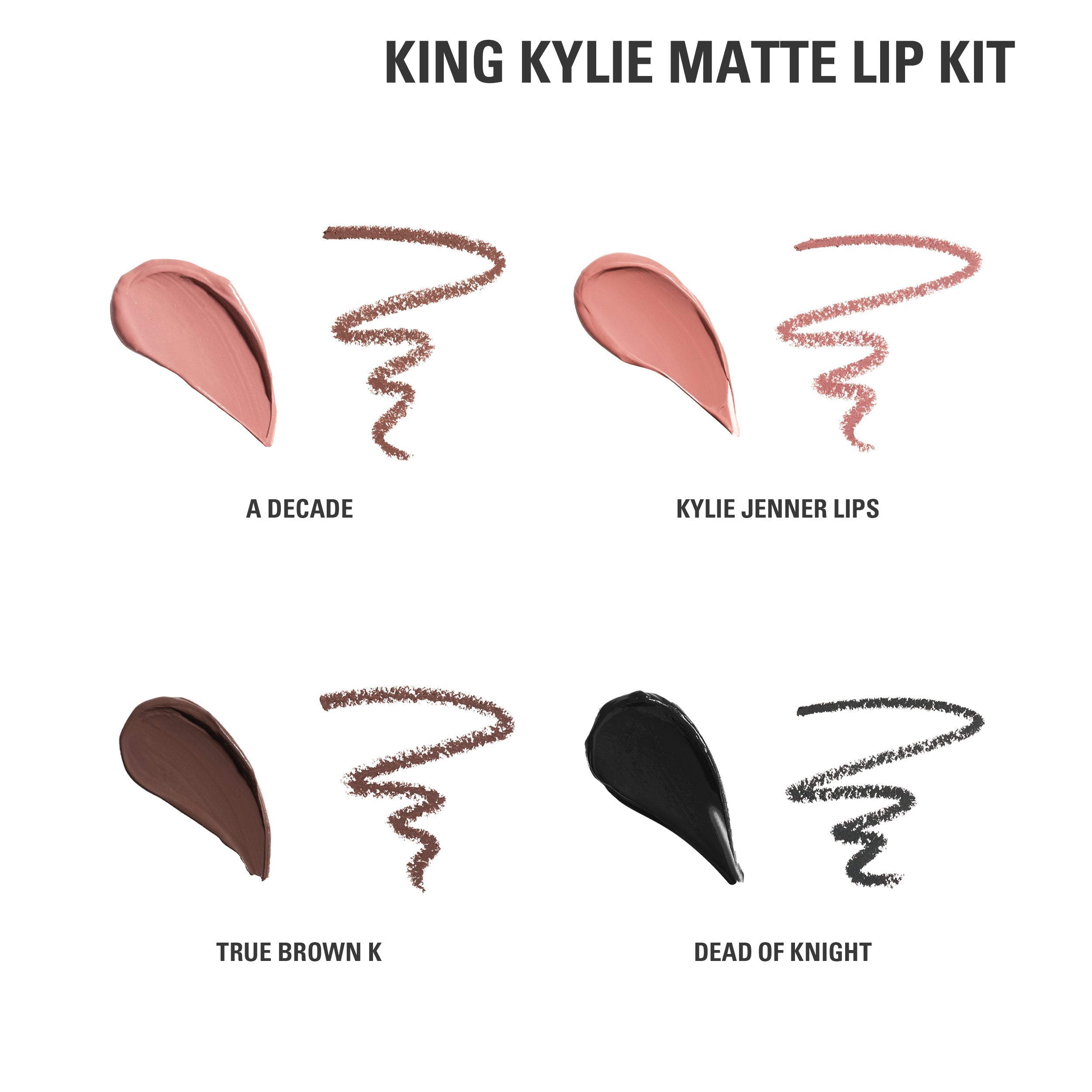 kyliecosmetics King Kylie Palette + Matte Lip Kit Duo