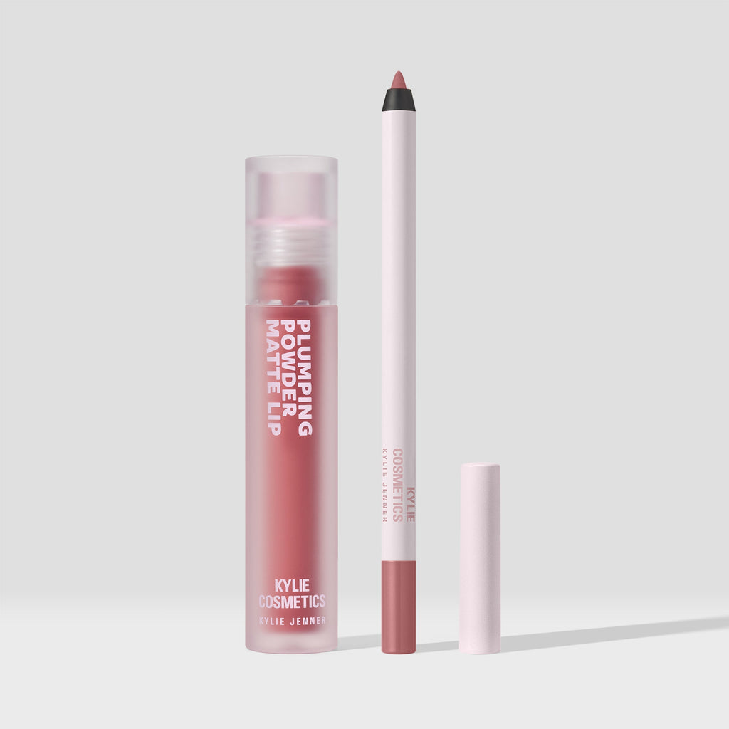 kyliecosmetics Plumping Powder Matte Lip & Lip Liner Duo