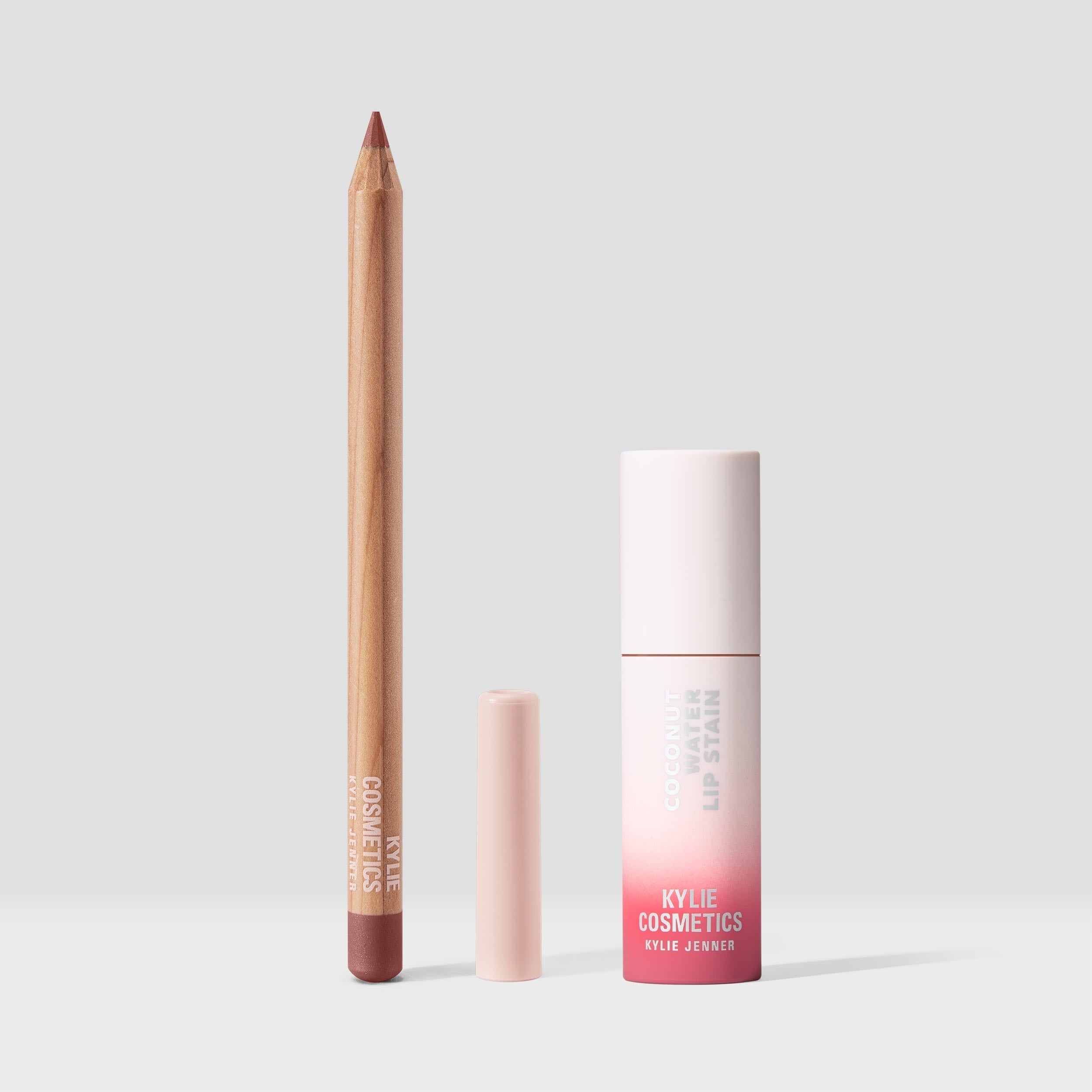 kyliecosmetics Coconut Water Lip Stain & Precision Pout Lip Liner Duo